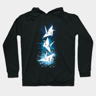 Cranes in Flight Hoodie